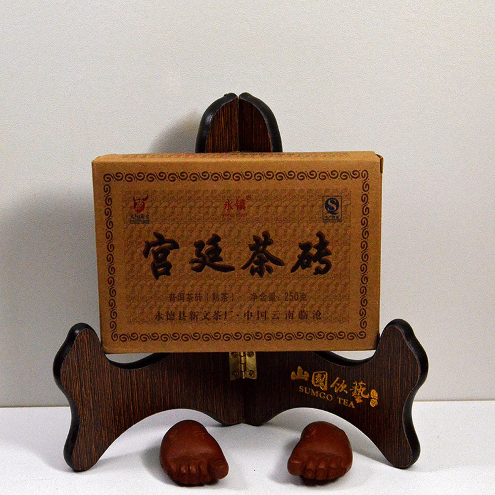 Шу пуэр Ча Чжуань Гунтин — Кирпичный дворцовый чай